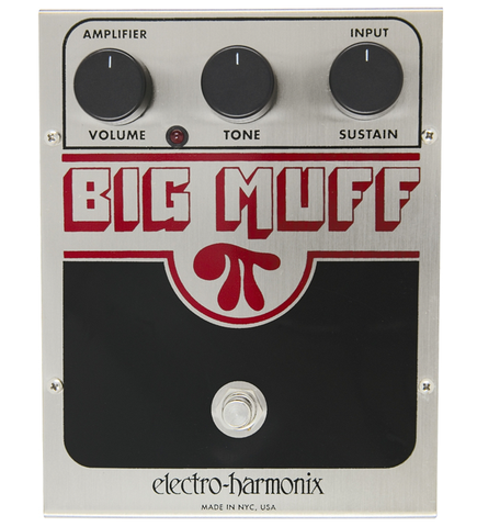 Electro-Harmonix Green Russian Big Muff Pi Fuzz Effects Pedal 