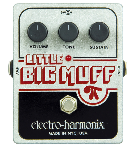 Electro-Harmonix Little Big Muff PI Distortion Guitar Effects Pedal