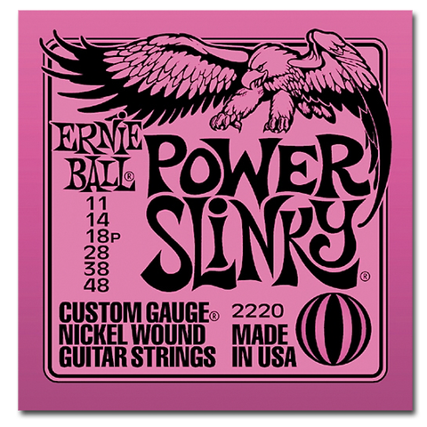Ernie Ball 2220 Nickel Power Slinky Electric Guitar Strings