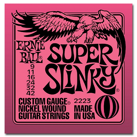 Ernie Ball 2223 Nickel Super Slinky Electric Guitar Strings