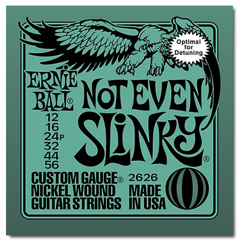 Ernie Ball 2626 Nickel 'Not Even Slinky' Drop Tuning Electric Guitar Strings