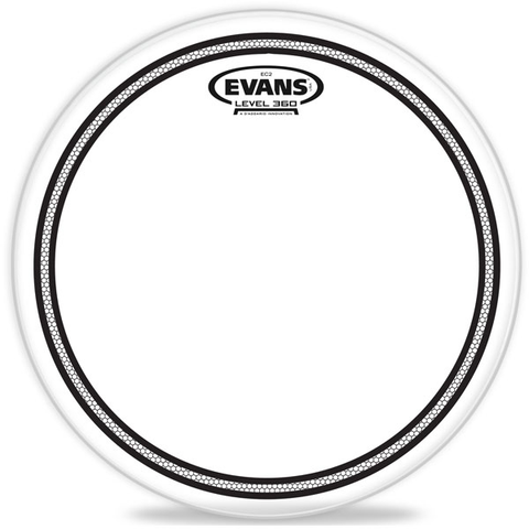 Evans Level 360 EC2 12" Clear Tom Batter Head