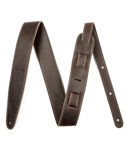 Fender 2" Artisan Leather Strap, Brown