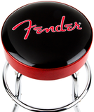 Fender 24" Classic Red & Black Knockdown Bar Stool with Logo