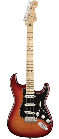 Fender Player Stratocaster Plus Top, Maple Fingerboard - Aged Cherry Burst