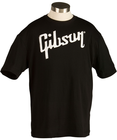 Gibson T-Shirt "Classic Gibson Logo" - Black (S, M, L, XL, XXL)