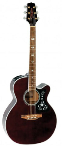 Takamine GN75CE NEX-Style Acoustic-Electric Guitar, Wine Red