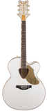Gretsch G5022CWFE Rancher Falcon Jumbo Acoustic-Electric - White