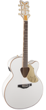 Gretsch G5022CWFE Rancher Falcon Jumbo Acoustic-Electric - White