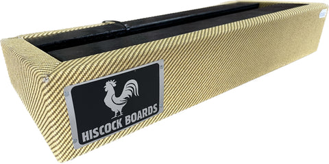 Hiscock Boards - 16x6.5" Compact Angled Pedalboard (Various Colours)