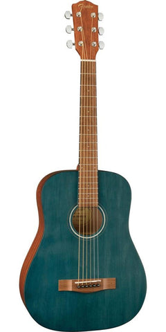 Fender FA-15 3/4 Steel String Guitar w/ Gigbag - Blue