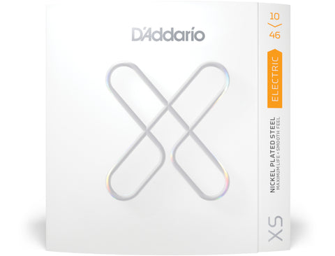 D'Addario XS Nickel Coated Electric Strings - Regular Light 10-46