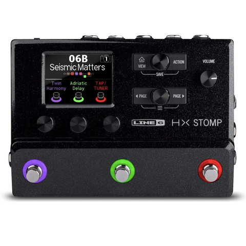 Line 6 HX Stomp Effects Compact Professional Guitar Processor