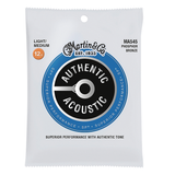 Martin MA545 SP Phosphor Bronze Authentic Acoustic Guitar Strings, Light/Medium