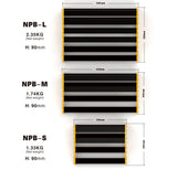 NUX Bumblebee Medium 17.5" x 9.5" Pedalboard (NPB-M)