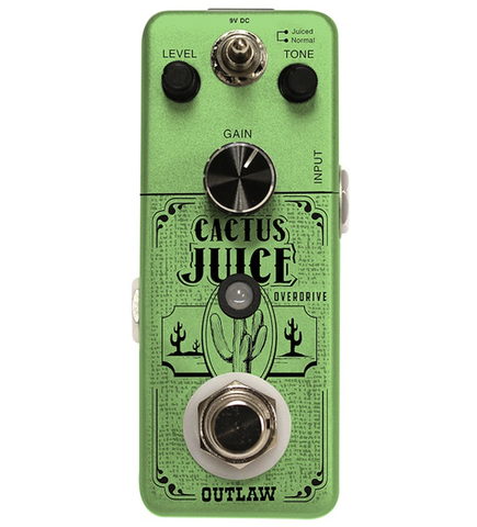 Outlaw Effects Cactus Juice Overdrive Guitar Effects Pedal