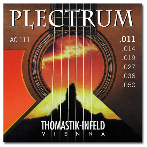 Plectrum AC111 Bronze Acoustic Guitar Strings, Light