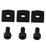 Profile PLB001-BK Black Nut Blocks With Screws, 3 Sets