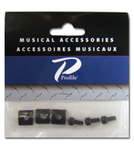 Profile PLB001-BK Black Nut Blocks With Screws, 3 Sets