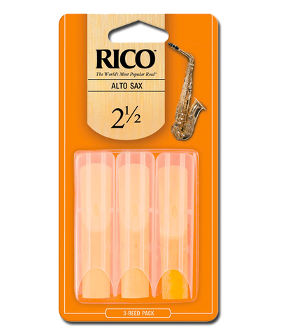 RICO Alto Sax Reeds 3 Pack Reid Music Limited