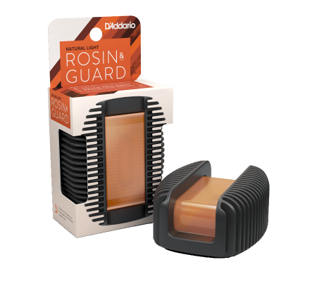 Rosin - D'Addario Rosin Guard with Natural Light Rosin