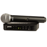 (Microphone) - Shure BLX24/PG58 Handheld Wireless Microphone System
