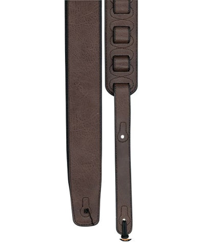 Profile 2.6" PGS725-1 Leather Guitar Strap, Brown
