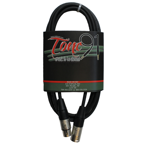 Tone91 Lo-Z Microphone Cable, 10 Foot (RM1-10)