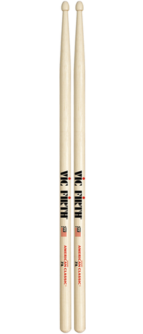 Vic Firth 7A American Classic Hickory Drumsticks, Wood Tip