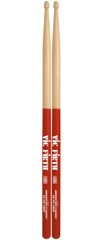 Vic Firth 5AVG American Classic Hickory Drumsticks w/ Vic Grip
