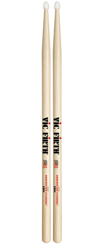 Vic Firth 5BN American Classic Hickory Drumsticks w/ Nylon Tips