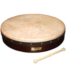Waltons Classic Bodhran Players Pack, Dark Brown, 18"