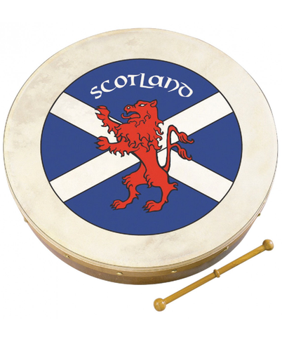 Waltons Scottish Flag Bodhran, 18"