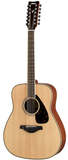 Yamaha FG820-12 Dreadnought 12-String Acoustic, Natural