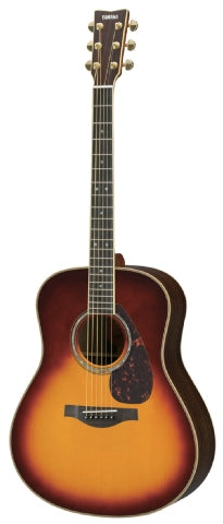 Yamaha LL16-ARE All Solid Wood Dreadnought Acoustic-Electric, Brown Sunburst