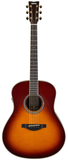 Yamaha LL-TA All Solid Wood Dreadnought TransAcoustic Acoustic-Electric, Brown Sunburst