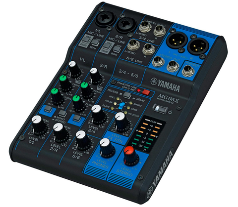 Yamaha MG06X 6-Channel Mixer With Effects