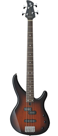 Yamaha TRBX174-OVS 4-String Electric Bass Guitar, Old Violin Sunburst