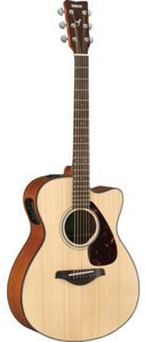 Yamaha FSX800C Small Body Acoustic-Electric Cutaway, Natural