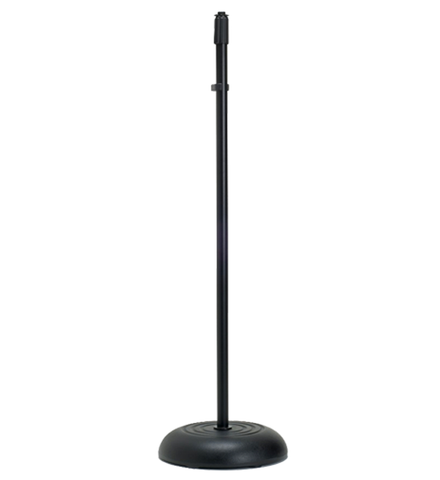 Microphone - Yorkville MS-603B Cast Round Base Stand - Black